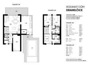 Prodej rodinného domu, Drahelčice, U Potoka, 167 m2