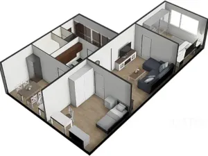 Prodej bytu 3+1, Písek, Na Stínadlech, 64 m2