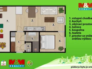 Prodej bytu 2+kk, Pardubice, K Polabinám, 73 m2