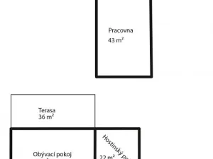 Pronájem rodinného domu, Popovičky, Na Skalce, 242 m2