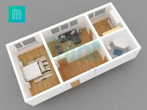 Prodej bytu 2+1, Ostrava, Dr. Šavrdy, 45 m2