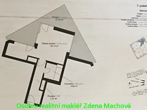 Pronájem bytu 1+kk, Praha - Žižkov, Ke kapslovně, 38 m2