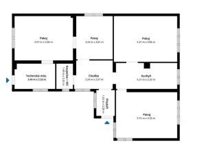 Prodej rodinného domu, Líbeznice, Karla Hynka Máchy, 105 m2