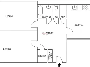 Pronájem bytu 2+1, Ostrava, Zámecká, 70 m2