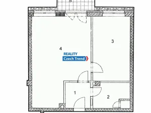 Pronájem bytu 2+kk, Olomouc, Třída Jiřího Pelikána, 59 m2