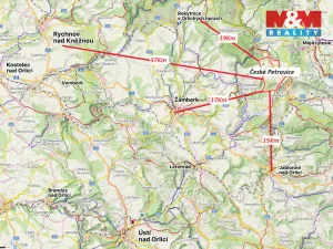 Prodej pozemku pro bydlení, České Petrovice, 3216 m2