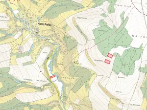 Prodej pole, Prostřední Poříčí, 9686 m2