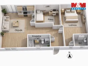 Prodej mobilheimu, Přepychy, 40 m2