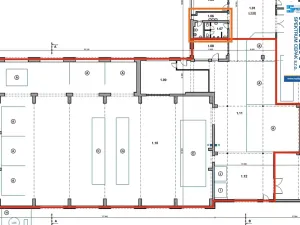 Pronájem výrobních prostor, Lišov, Hůrecká, 1109 m2