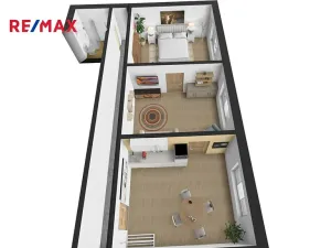 Prodej bytu 2+1, Česká Kamenice, Dvořákova, 59 m2