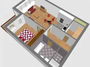 Pronájem bytu 2+kk, Plzeň, Rybářská, 70 m2