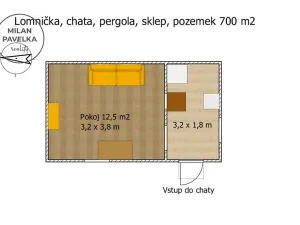 Prodej chaty, Lomnička, 19 m2