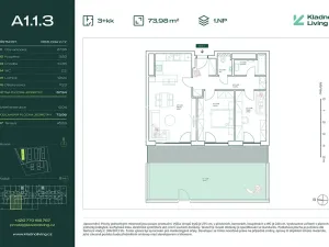 Prodej bytu 3+kk, Kladno, Pražská, 68 m2