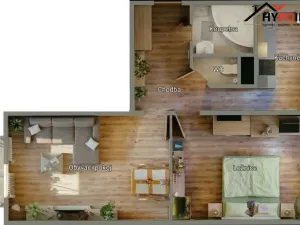 Prodej bytu 2+1, Vamberk, Struha, 62 m2