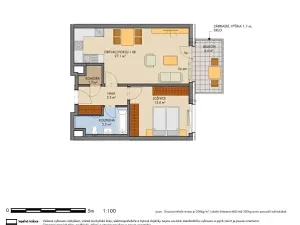 Prodej bytu 2+kk, Praha, Návarovská, 55 m2