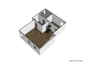 Pronájem bytu 4+kk, Rostěnice-Zvonovice, 111 m2