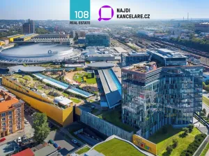 Pronájem kanceláře, Praha - Libeň, Českomoravská, 1391 m2