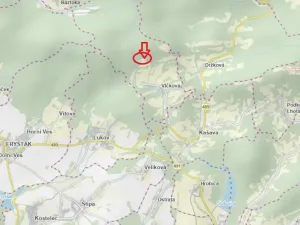 Prodej lesa, Vlčková, 3331 m2