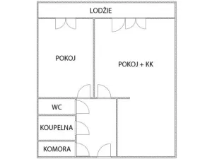 Prodej bytu 2+kk, Pardubice - Zelené Předměstí, 50 m2