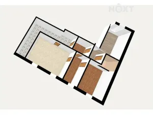 Pronájem bytu 4+kk, Trutnov, K Bělidlu, 94 m2