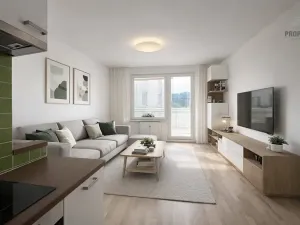 Pronájem bytu 1+kk, Kuřim, Brněnská, 29 m2