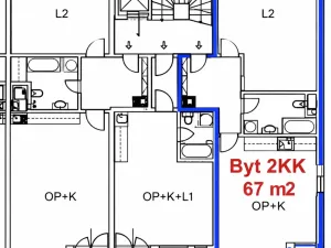 Prodej bytu 2+kk, Lovosice, Osvoboditelů, 67 m2