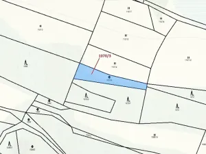 Dražba pozemku, Kněžnice, 631 m2