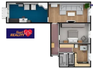 Prodej bytu 3+1, Praha - Strašnice, Na hroudě, 83 m2