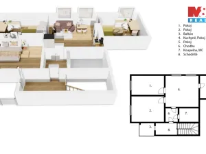 Prodej rodinného domu, Ostřetín, 160 m2
