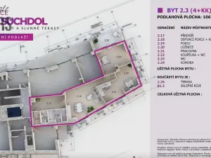 Prodej bytu 4+kk, Praha - Suchdol, U hotelu, 118 m2