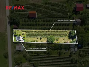Prodej zahrady, Mikulov, 997 m2