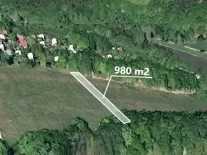 Prodej pole, Březůvky, 980 m2