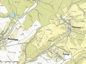 Prodej louky, Zlámanec, 3575 m2