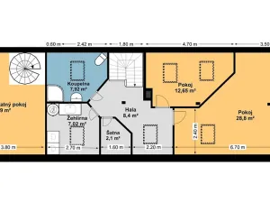 Prodej rodinného domu, Čtyřkoly, 180 m2