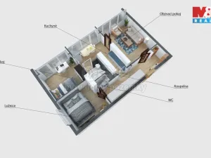 Prodej bytu 3+1, Most, M. G. Dobnera, 64 m2