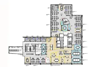 Pronájem kanceláře, Praha - Karlín, Rohanské nábřeží, 1331 m2