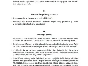 Prodej pozemku pro bydlení, Záříčí, 890 m2