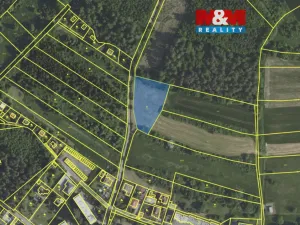 Prodej louky, Velké Popovice, 3090 m2