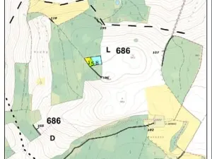 Prodej lesa, Červená Řečice, 308 m2