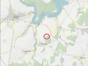 Prodej lesa, Červená Řečice, 496 m2
