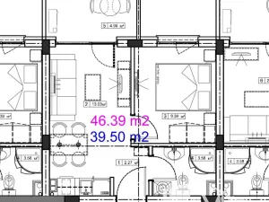 Prodej bytu 2+kk, Nesebar, Bulharsko, 39 m2