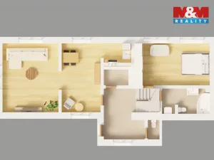 Prodej rodinného domu, Všetaty, T. G. Masaryka, 133 m2