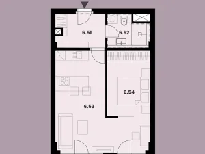 Prodej bytu 2+kk, Brno, Burešova, 51 m2