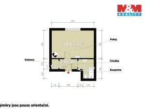 Prodej bytu 1+kk, Kralovice, Na Palcátech, 28 m2