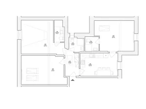 Prodej bytu 3+1, Praha - Libeň, Českomoravská, 110 m2