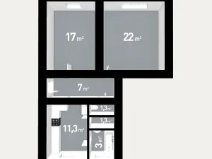 Prodej bytu 2+1, Olomouc, Wanklova, 71 m2