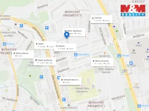 Pronájem bytu 1+kk, Hradec Králové - Nový Hradec Králové, Jana Masaryka, 35 m2