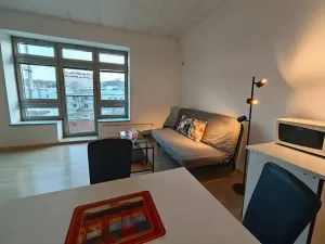 Pronájem bytu 1+kk, Praha, Českomoravská, 42 m2