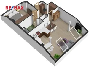 Prodej bytu 2+kk, Plzeň, Rubešova, 59 m2