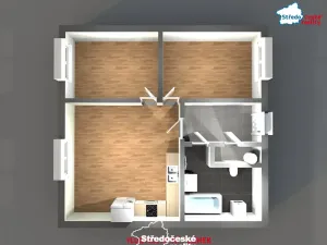 Pronájem bytu 3+kk, Říčany, Široká, 56 m2